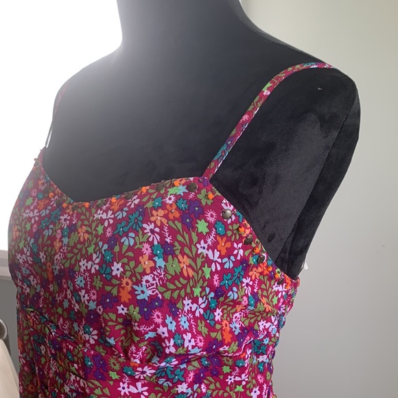 Thin Strap Floral Dress - Picture 5 of 15